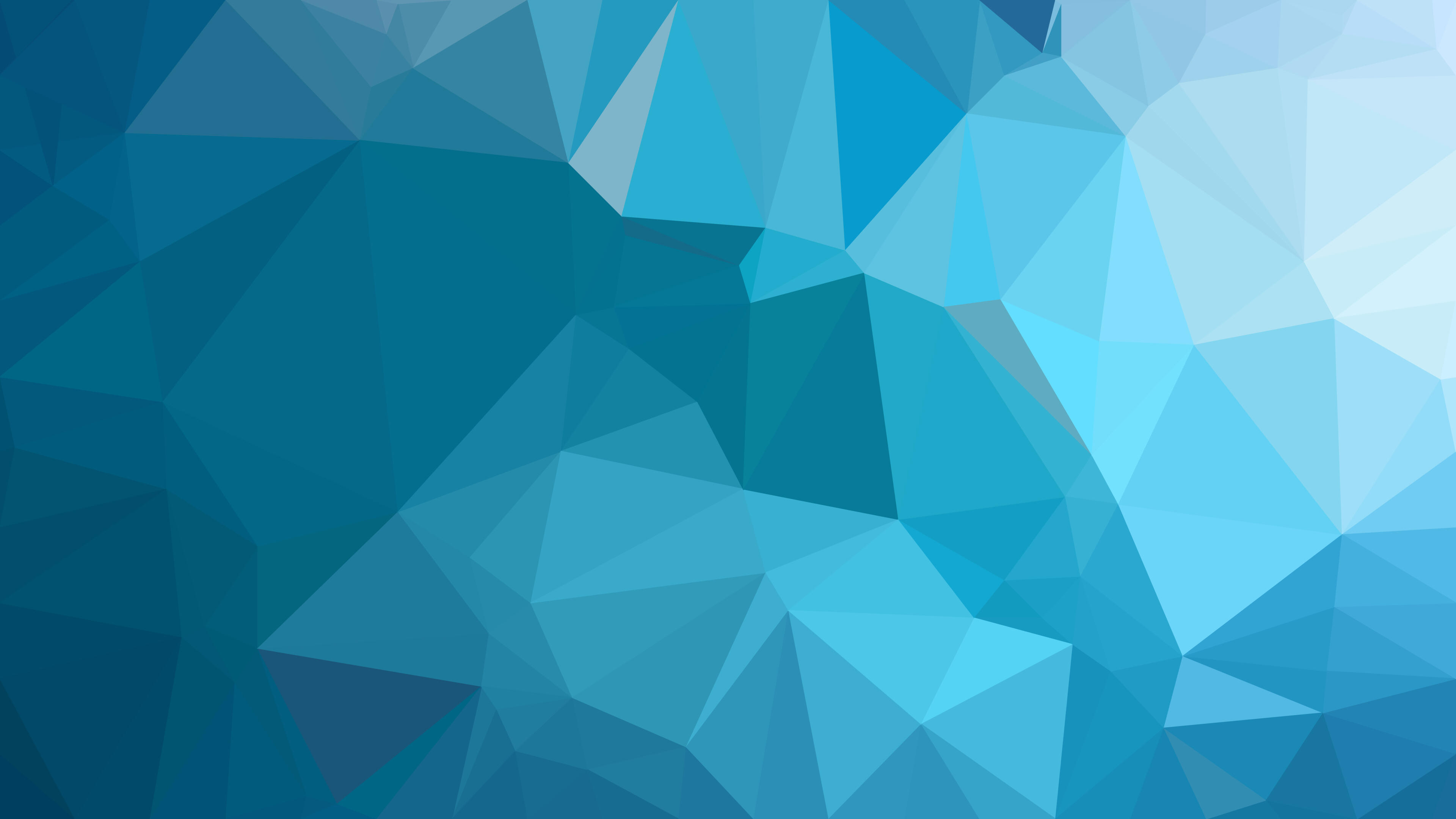 Abstract Blue Polygon Background